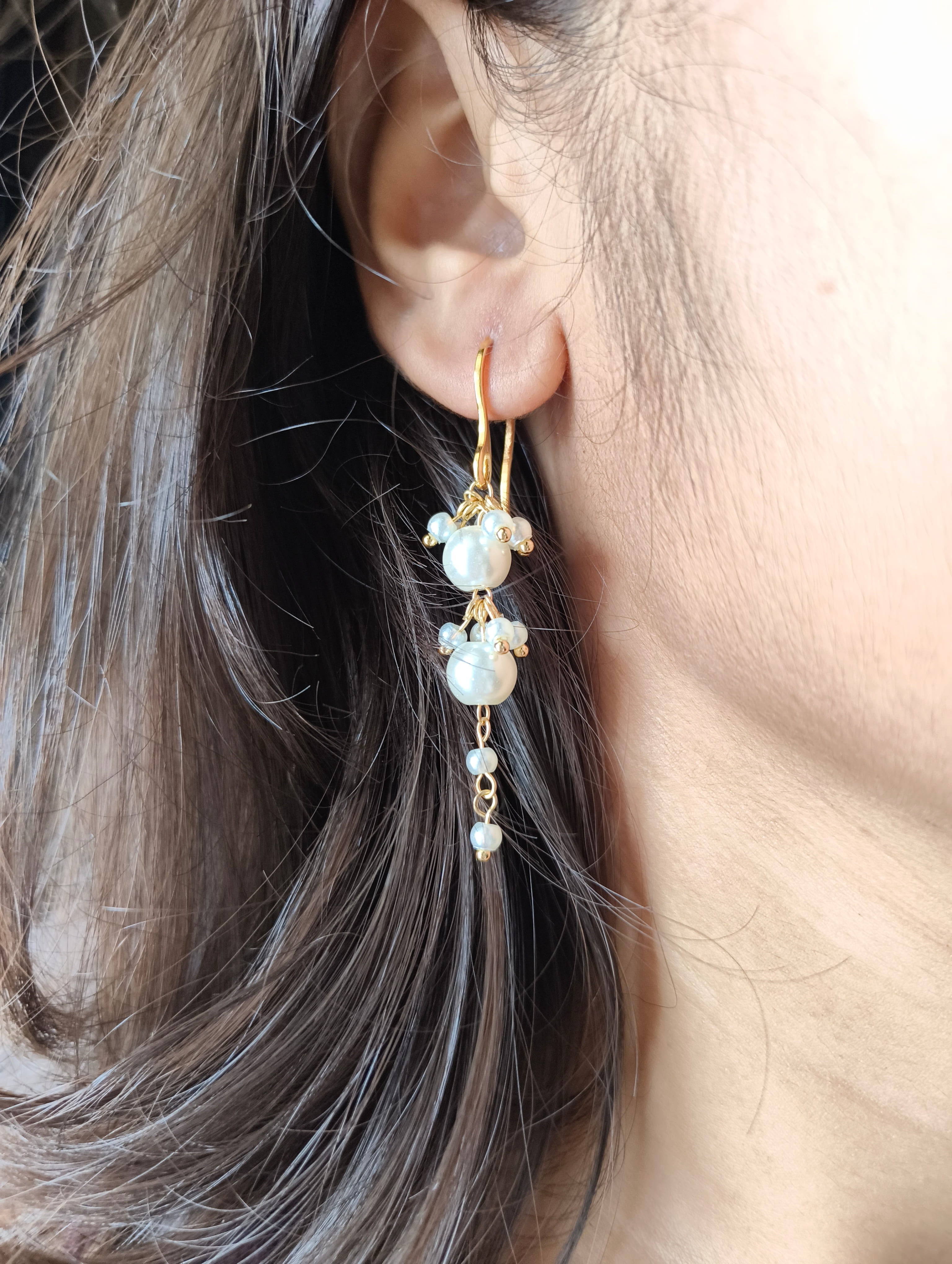 Cloud Pearl Earrings