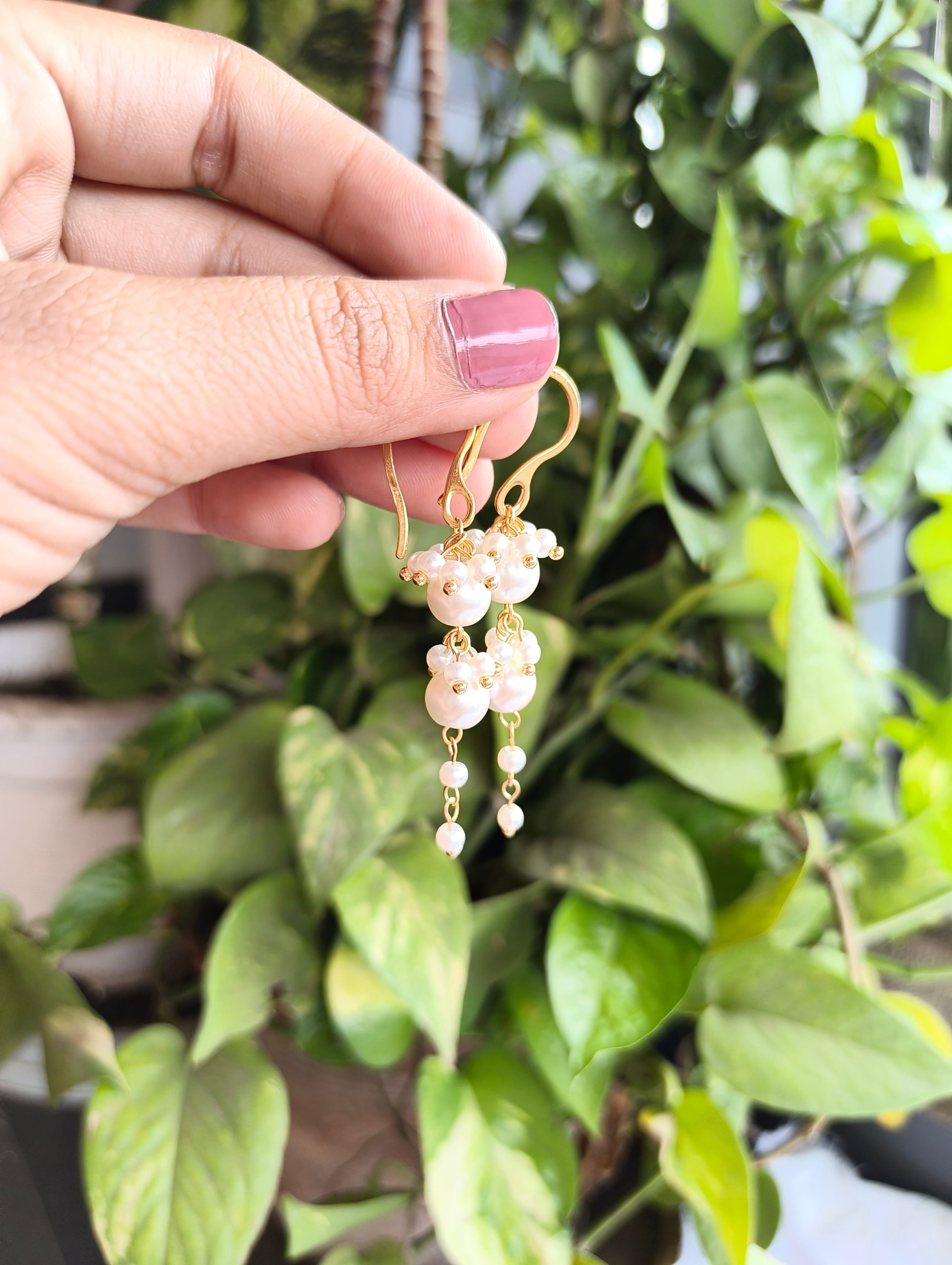 Cloud Pearl Earrings