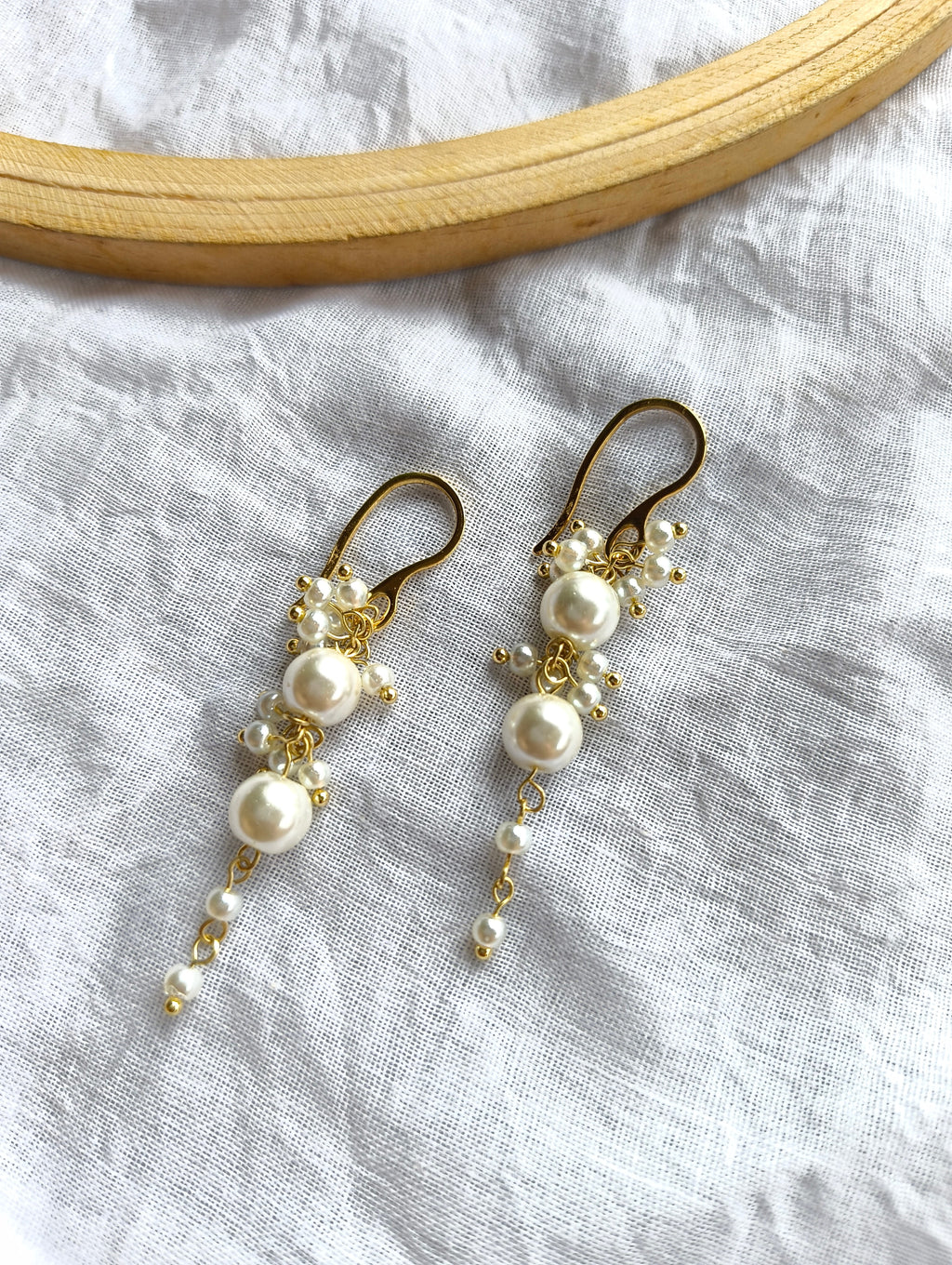 Cloud Pearl Earrings