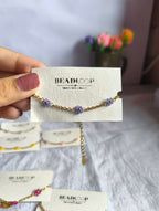 The Dainty Daisy Chain Bracelet (set of 7 different colours)