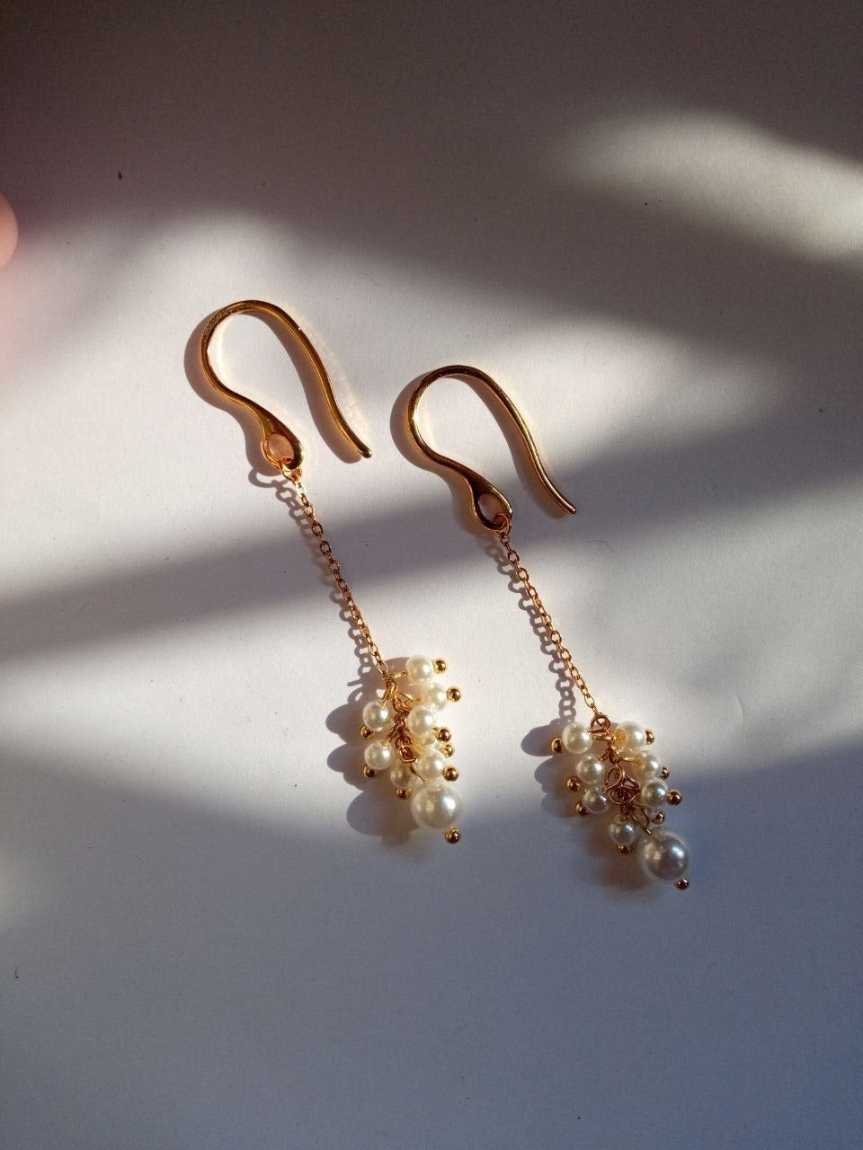 The Pearl Grape Drop Earrings