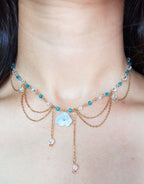 Frozen Flora Chain Necklace