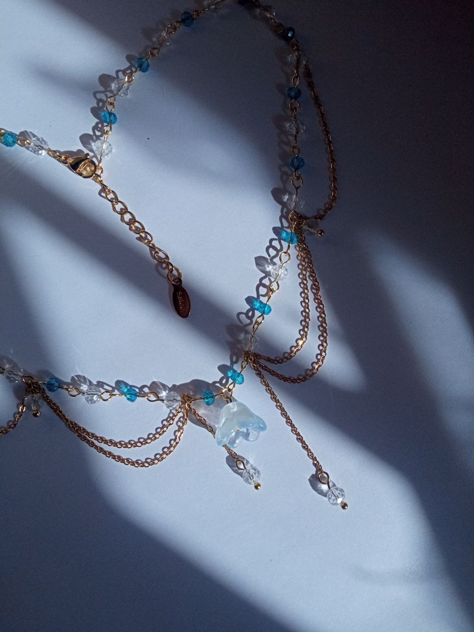 Frozen Flora Chain Necklace
